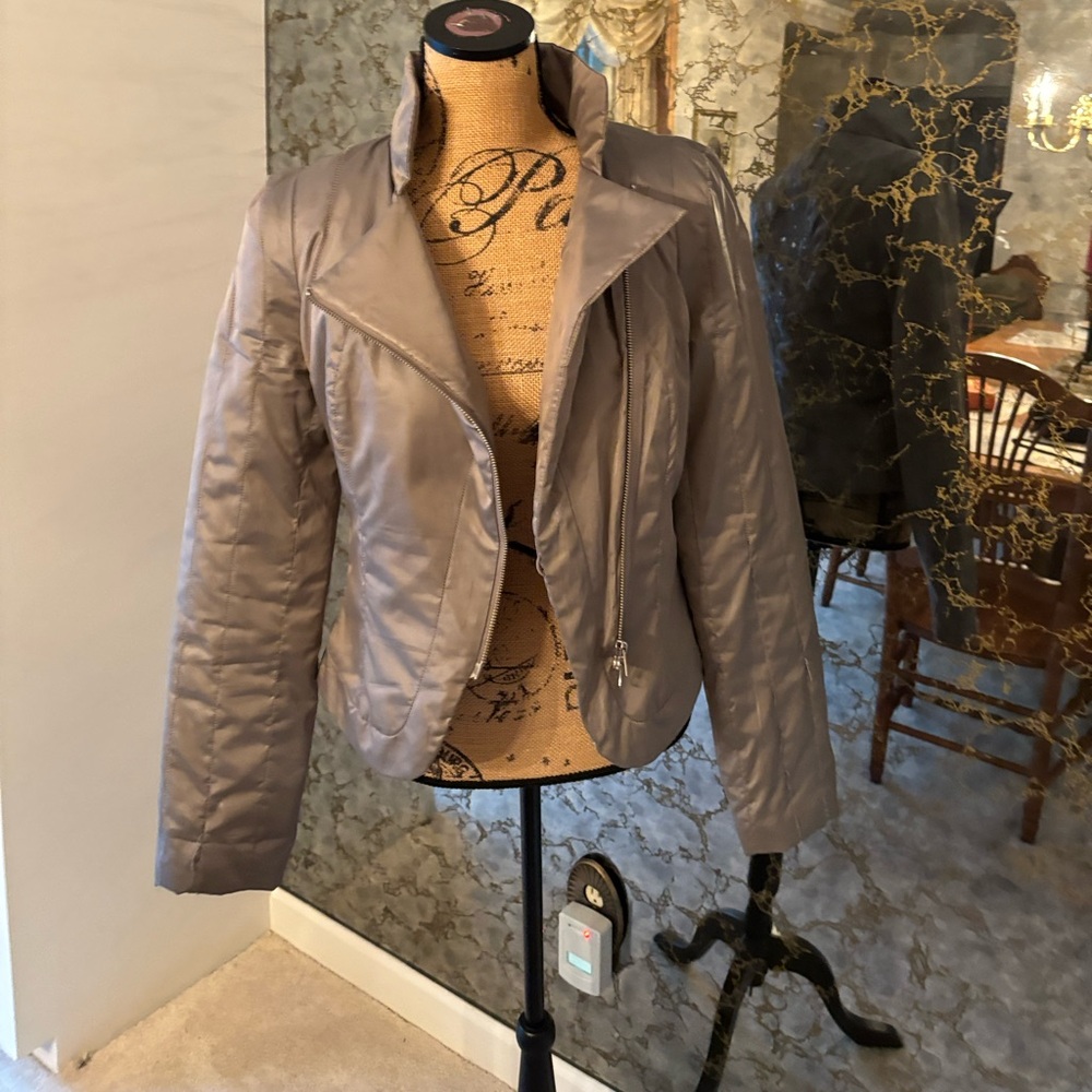 Armani Exchange Silver Jacket